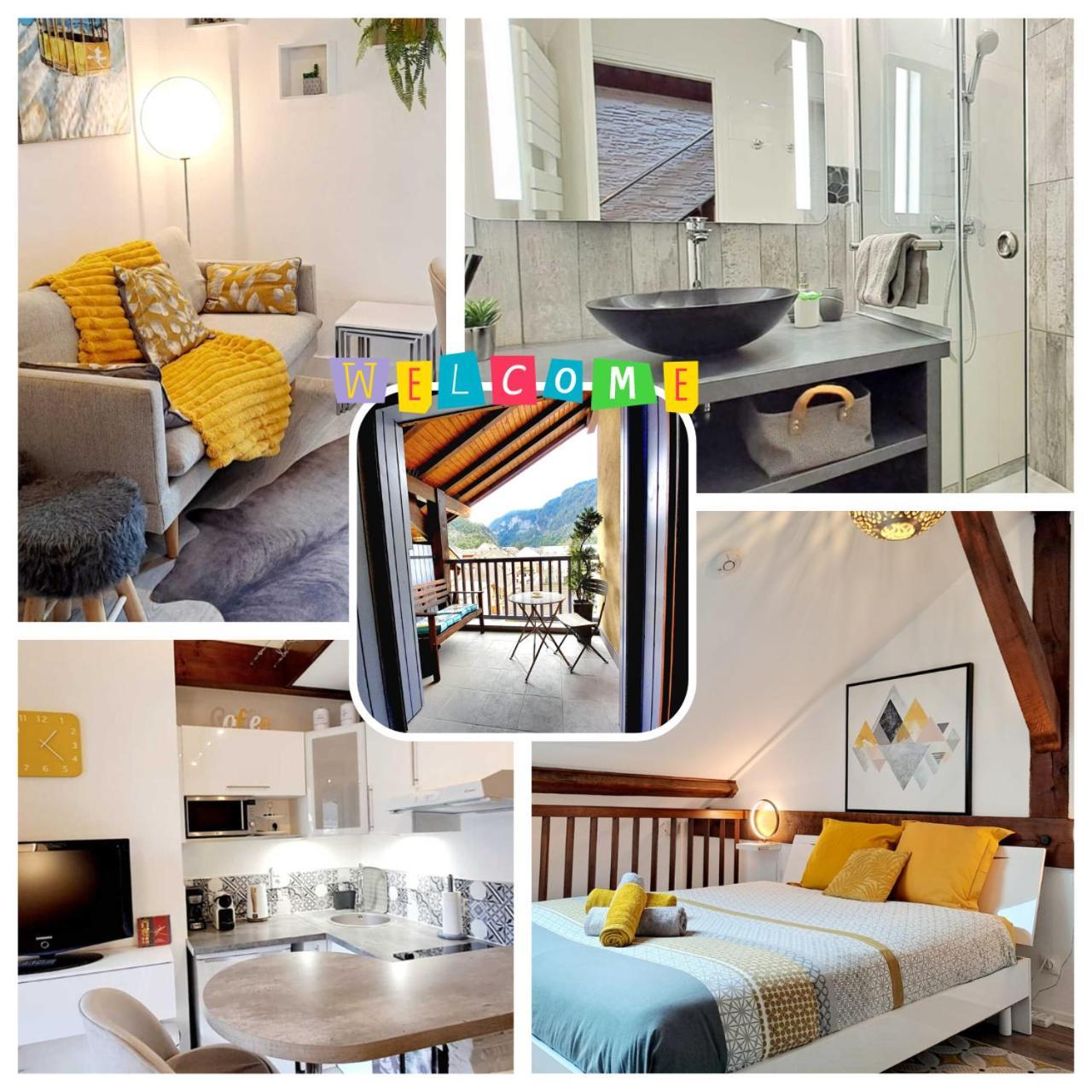 Yellow Home-By So'Serenityhome-Balcon Vue Montagne-Mezzanine كلوز المظهر الخارجي الصورة